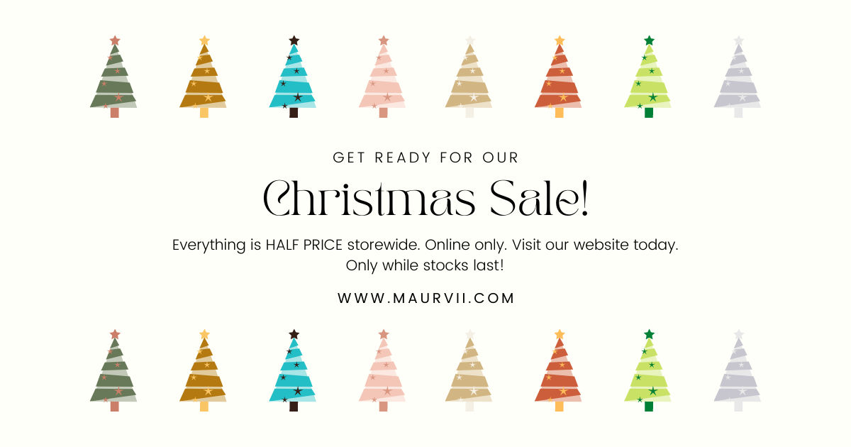 Red Christmas curtains