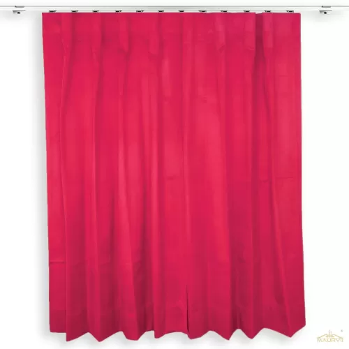 Red grand drape theatre