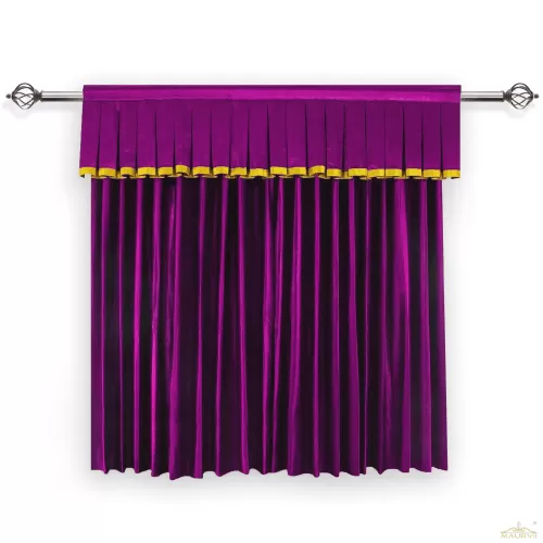 Purple Colored Theater Curtains